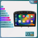 Hizpo 2Din Wirless CarPlay Android Auto Car Radio for 308 308S 408 2012 - 2020 UI7862 Headunit DSP RDS BT 4G GPS Navi 360° CAM
