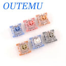 Outemu Switches Lubed Mechanical Keyboard Switch 3Pin Silent Clicky Linear Tactile Milk Tom Jerry Custom Gaming RGB MX Switch