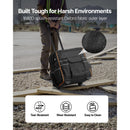 The Mobile Arsenal | 110Lbs Rolling Tool Organizer — 25-Pocket Pro-Grade Mobile Workshop