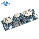 Lithium Battery Charger Board LED Dual USB 5V 2.4A Micro/Type-C USB Mobile Power Bank 18650 Charging Module Circuit Protection