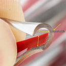 5M Transparent Car Door Edge PVC Scratch Protector Strips Car Anti-collision Sealing Strip Door Anti-scratch Transparent Strip