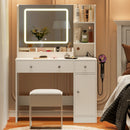 The Luminary | Hollywood-Style Vanity Desk with Integrated LED Mirror