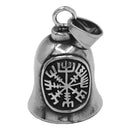 Eagle Biker Cross Jesus Bell Pendant Stainless Steel Norse Viking Warrior Spartacus Helmet Rose Lady Rider Saint Mary Jewelry