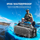 The Acoustic Nomad | 80W Portable Bluetooth Speaker with IPX6 Waterproofing & Stereo Pairing
