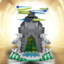 Gobricks MOC Zeldaed Shrine of Light Building Blocks Model Medieval Game Architecture Bricks Toys Children Birthday Gifts Toys