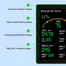 Tuya WiFi 15 in 1 Air Quality Detector CO/CO2/HCHO/TVOC/AQI/PM0.3/PM1.0/PM2.5/PM10 Air Quality Tester Temperature Humidity Meter