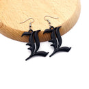 Anime Death Note Earrings for Women L Cross Metal Brincos Men Fashion Jewelry Drop Clip On Earring Charm Gift