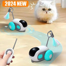 Remote Controlled Toy 2 Modes Automatic Moving Toy Car For S Dogs Interactive Playing Kitten Training Pet Supp B4z2