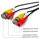 AHD Camera Cables 5M/10M/15M/20M/30M Extension BNC Cable Output 2 IN 1 for DC Plug Cable for Analog AHD CCTV DVR System