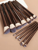The Precision Trio | Professional Mink Hair Makeup Brush Set