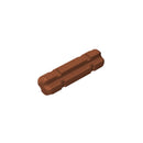 Gobricks 10PCS DIY Part 32062 High-Tech Axle 2 Notched Bricks Building Blocks Educational High-Tech Spare Kid Toy Boy Girls Gift