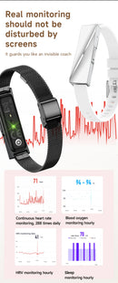 LIGE Women Smart Bracelet with Heart Rate Monitor Activity Fitness Tracker Sports Wristband Waterproof Smart Watch Men Smartband