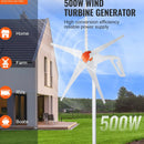 The Prairie Current | 500W/800W MPPT Wind Turbine Generator