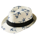 Straw Sun Hat Mens Womens Casual Breathable Cowboy Wide Brim Jazz Hat Sun Protection Fashion Beach Caps Summer