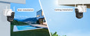 The Sentinel | 4G Dual-Lens Solar Security Camera with AOV 24/7 Recording