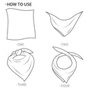 Printed Baby Bibs Cotton Muslin Burp Cloth Saliva Towel Baby Handkerchief  Children's Gauze Scarf Newborn Baby Stuff