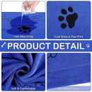 The Drying Cloud | Ultra-Absorbent Quick-Dry Microfiber Dog Towel