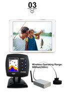 The Depth Oracle | LUCKY FF918-CWLS Wireless Castable Fish Finder