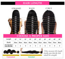 No Leave Out V Part Body Wave Wigs 200% Density Upgrade Machine Brazilian Hair 32 Inches Remy Human Hair Easy Install Natural Hair For Women