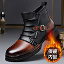 The Iron Archive | Men's Retro Zipper Ankle Boots