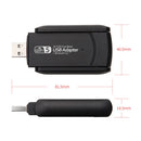 Wireless USB 1300Mbps WiFi Adapter Dual Band 2.4G 5Ghz USB 3.0 WIFI USB Adapter 802.11ac With Antenna BT4.2 For Desktop Laptop