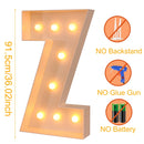 91.5CM DIY Name Giant Led Light Letter Frame Box Wedding Valentine's Day Party Decoration Anniversary Baby Shower Birthday Decor