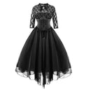 The Corsetry Hour | Lace-Up Steampunk Corset Dress in A-Line Silhouette
