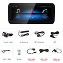 2024新款汽车多媒体无线Android AUTO CarPlay 10.25英寸12.3英寸屏幕，适用于梅赛德斯奔驰CLA C117车载视频播放器