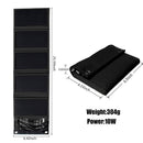 Flexible Solar panel 5V 2USB Portable Waterproof plate For cell phone power bank 10W Battery Charger outdoor tourism Fishing