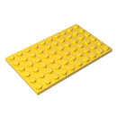 高砖 10个 MOC 板 6 x 10 兼容 3033 拼装颗粒积木零件 DIY积木块科技零件玩具