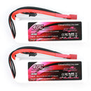 2个CNHL 3S 11.1V锂电池2200mAh 30C 70C带XT60插头，适用于遥控飞机直升机四轴飞行器FPV无人机赛车爱好