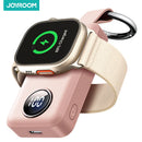 Joyroom Portable Wireless Charger for Apple Watch Series 8/Ultra/7/6/5/4/3/2/SE 2000mAh iWatch Charger Black Magnetic Power Bank