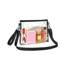 New transparent PVC crossbody bag Waterproof coin purse Stadium Sports bag Portable portable storage bag
