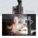 AXNEN AI Auto Following Gimbal Stabilizer 360 Rotation Phone Stand P02 Desktop Tracking Gimbal with Remote for Live Photography