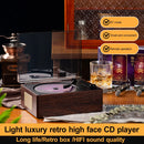 Portable CD Player Rechargeable Support CD BT USB 3.5mm AUX CD Music Player Bluetooth-Compatible 5.0 Desktop CD Player for Phone