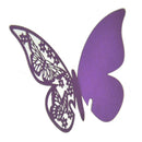 50pcs/set Wedding Table Decoration Place Cards Laser Cut Bird Heart Floral Wine Glass Place Cards For Party Decoration