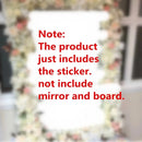Opening Hours With Custom Business Logo Shop Custom Window Door Vinyl Sticker Decal For Store Restaurant Office Salon