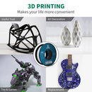 Geeetech 2kg PETG 1.75mm Filament 3D Print Wire Vacuum Packaging Local Warehouses Colorful Plastic for Most FDM 3D Printer