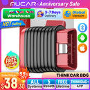 THINKCAR BD6 OBD2 Bluetooth Scanner Full System Diagnostic OIL IMMO ETS BLEED Brake Reset Lifetime Free Auto VIN Car Code Reader