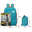 15L Portable Day Pack Foldable Backpack Folding Mountaineering Bag Ultralight Outdoor Cycling Rucksack Travel Knapsack Hiking