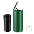 SucceBuy Dog Poop Trash Can 11.5 Gal Outdoor Dog Waste Bin with Lid for Pet Waste Station Dog Waste Disposal Container for Yard