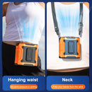 The Zephyr | 4000mAh Rechargeable Waist-Clip Personal Cooling Fan