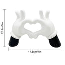 Aesthetic Hand Figurines Worship Money Creative Resin Sculpture Art Hand Statue Luxury Livingroom Decoration Desk Accessories