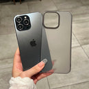 Ultra Thin Matte Translucent Phone Case for Apple iPhone 15 14 Plus 13 12 11 Pro Max Hard Plastic PC Clear Silky Skin Cover Capa
