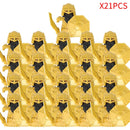 Classic Medieval Movie Elves Dwarf Warrior Iron Foot Dane leader of the Dwarfs Building Blocks LOTR Figures Toys For Children