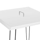 The Hearth Guardian | Stainless Steel Fire Pit Heat Deflector & Outdoor Fire Table