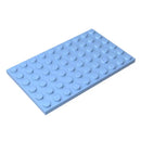 高砖 10个 MOC 板 6 x 10 兼容 3033 拼装颗粒积木零件 DIY积木块科技零件玩具