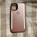 Selfie Light Phone For iPhone 11 12 13 14 Pro Max Case For iPhone XS MAX with Lights Flash Luxury For iPhone 7 8 6 6S  X Cover