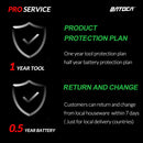 Batoca S2 Cordless Car Polisher Set 2 x 5.0Ah Battery Wireless Car Polishing Machine Dual Action LCD Soft Start Polisher