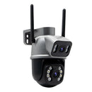 Icsee Black Wifi Surveillance Camera Security Camera Monitor 4K Ultra Hd Security Camera Wifi Waterproof